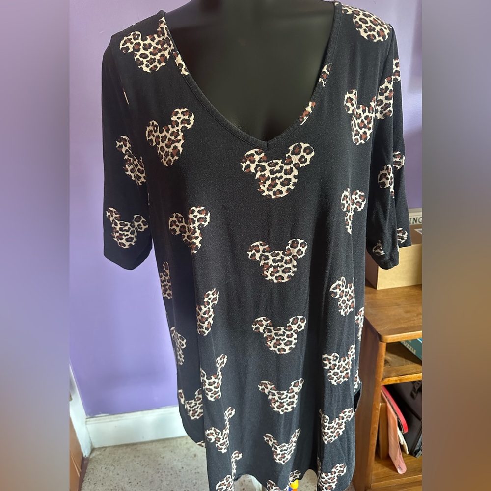 Torrid Disney Leopard Tunic top